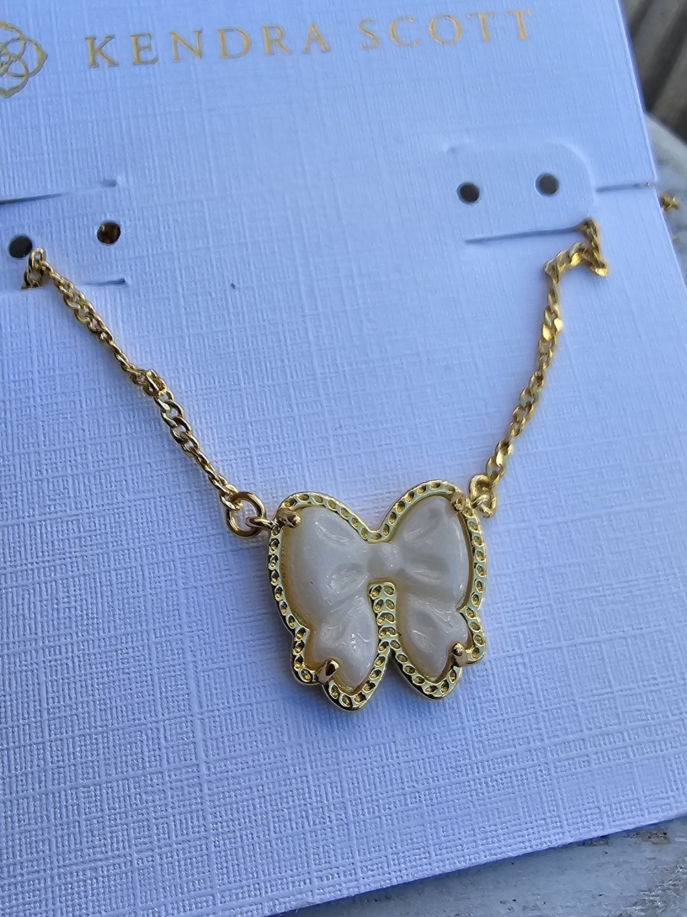 Kendra Scott Haley Bow Necklace